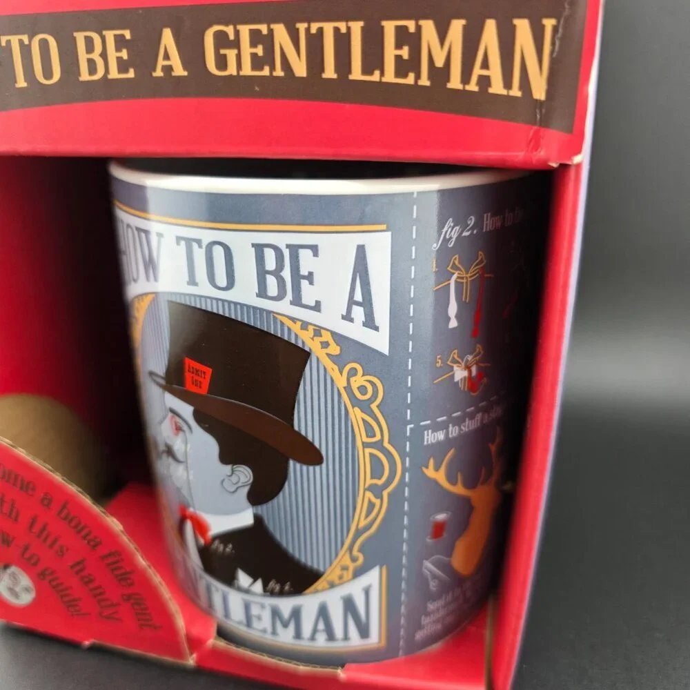 Ginger Fox Gentleman Info Mug‎ New in Box